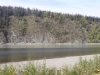 Meeting of the Klondike and Yukon rivers