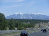 Snow up by Flagstaff